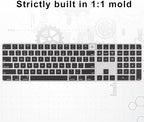 Allinside Black Keyboard Cover for Mac Magic Keyboard - Image 6