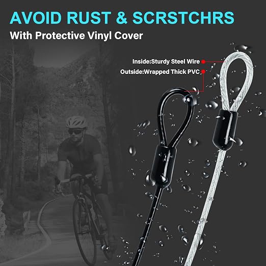 2 Pack Outdoor & Travel Security Cable - Image 3