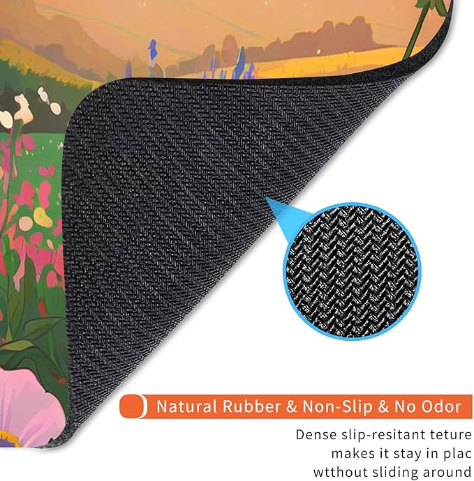 Square Mouse Pad Natural Scenery, Personalized Premium-Textured Custom Mouse - Image 5
