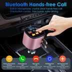 Retractable Car Charger, 5 in 1 Fast Car Phone Charger 90W, Handsfree Call - Image 5