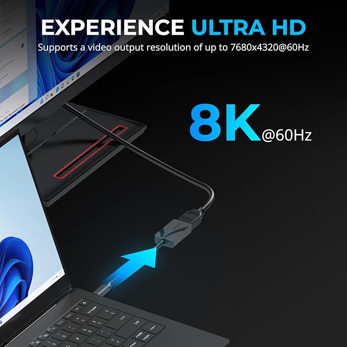 SABRENT 8K USB Type-C to HDMI Adapter - Image 3
