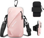 Phone Holder Arm Bands, Small Crossbody Shoulder Holsters Bag by PrimeComfort