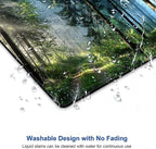 Forest Mouse Pad, Natural Scenery Mouse Pad Custom Design, Square Waterproof - Image 5
