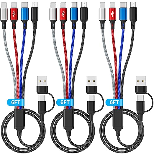HanCenDa 4 in 2 Multi Charging Cable by HanCenDa