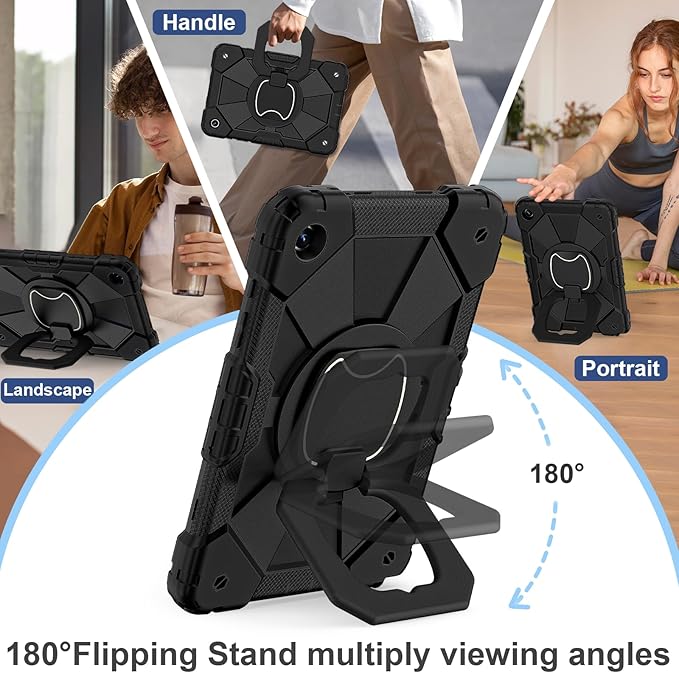 for Galaxy Tab A9 Plus Case 11 Inch, Rugged Case - Image 6