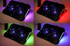 RGB Gaming Laptop Cooling Pad 17-12Inch 4FansFit Apple MacBook Laptop Fan - Image 4