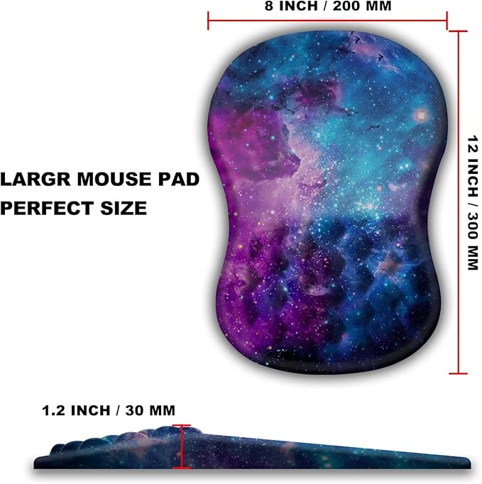 Mouse Pad Wrist Support, Ergonomic Mouse Pad - Image 4