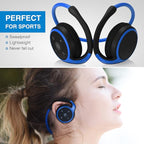 Small Bluetooth Headphones Wrap Around Head - Image 6