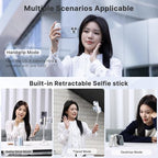 ULANZI JJ02 Selfie Stick Tripod, Extendable Grip Phone Tripod w Detachable - Image 2