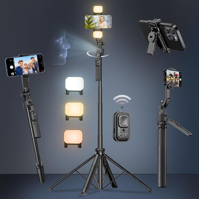 Auto Face Tracking Selfie Stick Tripod by HOME