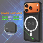 Battery Case for iPhone 17 Pro, Upgraded 10000mAh Rechargeable Portable - Image 4