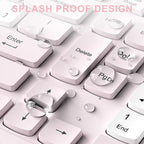 Wireless Keyboard and Mouse Combo, Full-Sized Quiet Wireless Keyboard and - Image 8