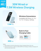 Anker Zolo Magnetic Power Bank, 000mAh Wireless Portable Charger - Image 2