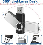 Flash Drives 16GB 10 Pack, Wooolken USB 2.0 Thumb Drives - Image 3