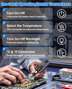 Cordless Soldering Iron Kit, 1400mAh Rechargeable Portable Cordless Soldering - Image 6