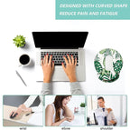 Mouse Pad with Wrist Support, Ergonomic Mouse Pad with Memory Foam Wrist Rest - Image 5