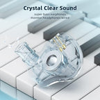 KBEAR KS1 Earphones in Ear Monitor Super Bass Wired Earbuds, Crystal Clear - Image 3