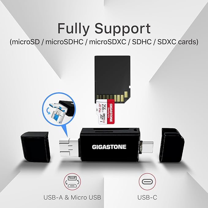 GIGASTONE 128GB Micro SD Card - Image 2
