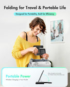 Wireless Charger iPhone Charging Station: 3 in 1 Charger Stand Multiple Devices - Image 8
