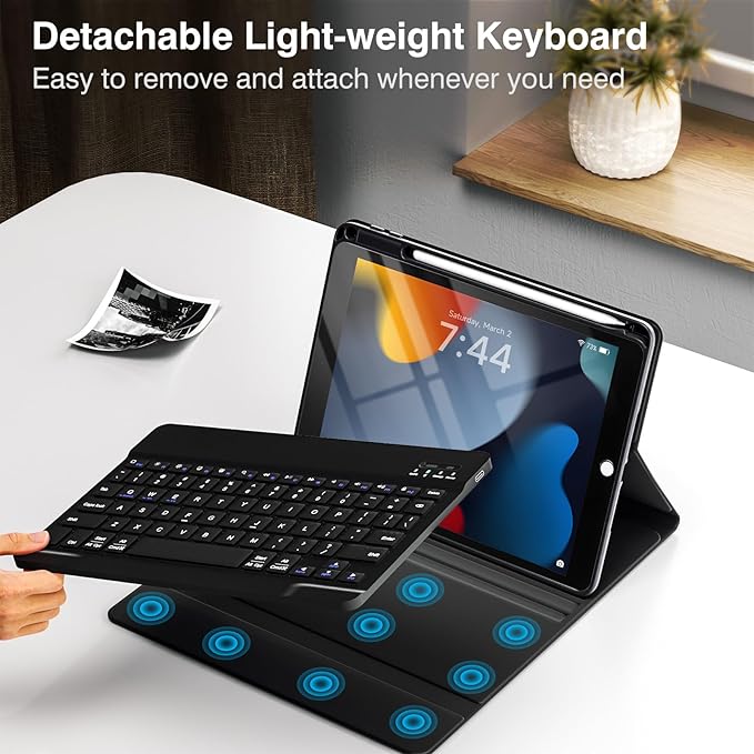 OYEEICE Keyboard Case for iPad 9th Generation - Image 5