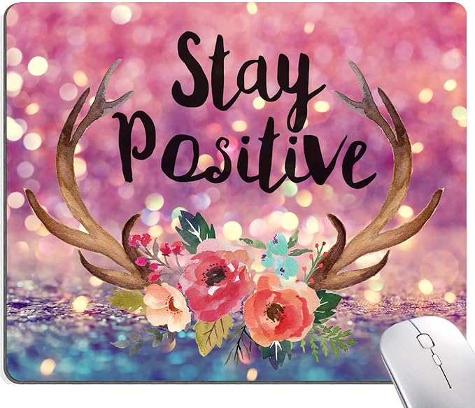 Inspirational Quote Mouse Pad by DUADELI