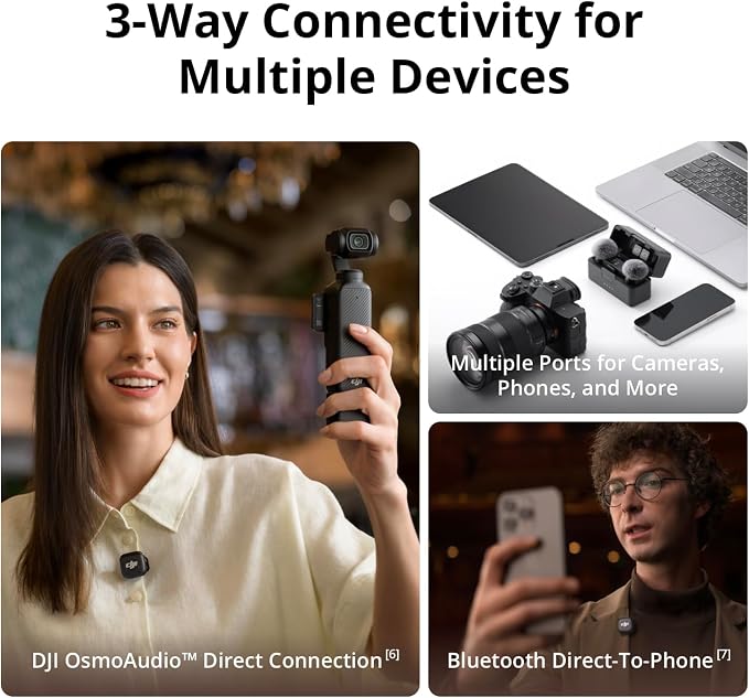 DJI Mic 3 Transmitter, Wireless Mini Microphone - Image 5