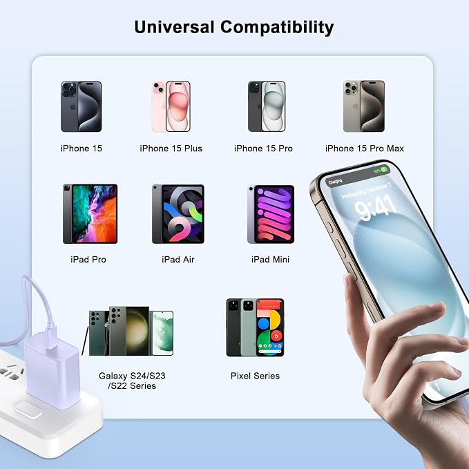 Matsusho 20W USB C Wall Charger Fast Charging Compatible - Image 6