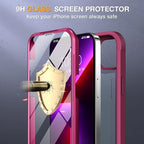 Miracase Glass Case for iPhone 13 Pro Max 6.7 inch, Upgrade Full-Body Clear - Image 4