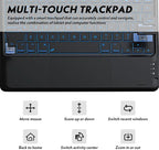 Keyboard Case for iPad Pro 12.9 Inch 2017/2015, 7 Color Backlit, Detachable - Image 3