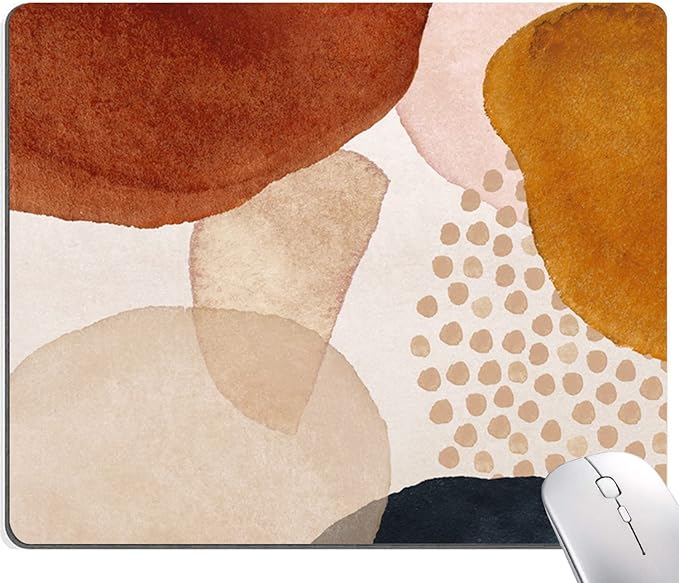 Mouse Pad, Premium-Textured Mouse Mat, Non-Slip Rubber Base Mousepad by KUOSGM
