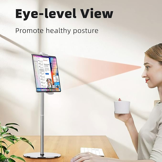 OATSBASF Heavy-Duty Tablet Floor Stand - Image 7