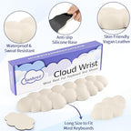 Cloud Wrist Rest Keyboard, Cloud Keyboard Wrist Pad Set - Image 4