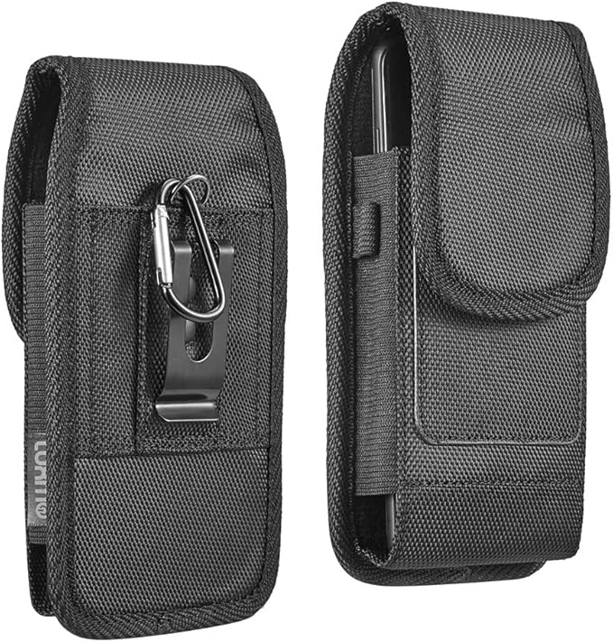 Cell Phone Holster for iPhone 16, 16 Pro, 15 Pro, 14 Pro 13, 13 Pro 12 by GalaxyWireless