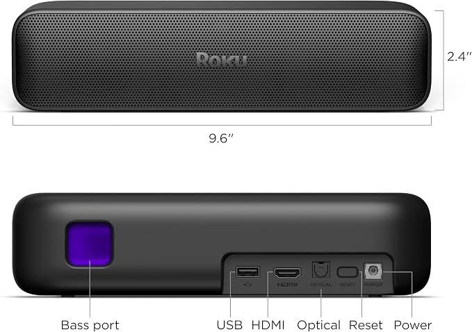 Roku Streambar SE | 2-in-1 TV Soundbar - Image 6