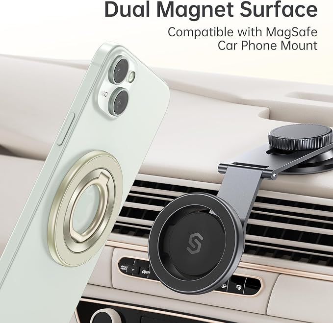 Syncwire Upgraded Magnetic Phone Ring Holder - Image 3