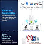 Premium Bluetooth 5.4 Transmitter, Airplane Wireless Adapter, Supports 2 - Image 7