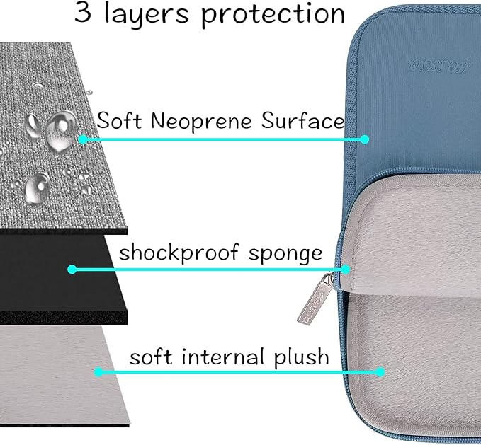 MOSISO Laptop Case 13.3 inch, 13-13.3 inch Laptop Sleeve Bag Compatible - Image 3