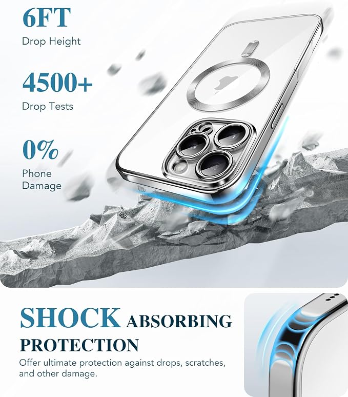 BERFY Magnetic for iPhone 16 Pro Max Case, Compatible - Image 8