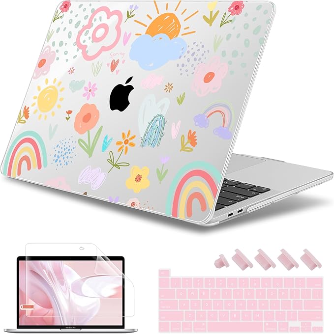 May Chen Case for MacBook Pro 13 inch M2 2023, 2020 A2338 M1 A2251 A2289 by MayChen