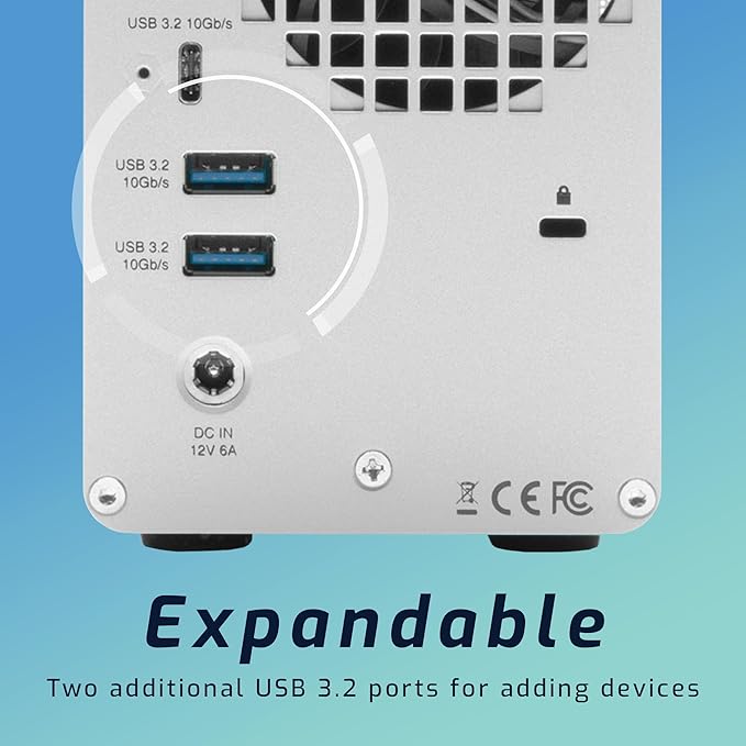 OWC 4TB Mercury Elite Pro Dual USB-C/Thunderbolt 3 External Raid Storage - Image 5