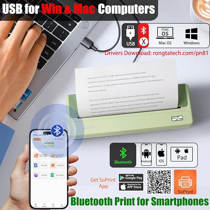 Rongta Inkless Portable Printer - Image 3