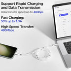 AICase Magnetic Charging Cable, Type C to Type C Super Organized Charging - Image 4