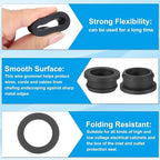 PATIKIL 28mm / 1-1/18 Inch Drill Hole, 15/16 Inch ID Rubber Grommets - Image 3