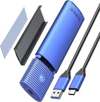 ORICO M.2 NVMe SATA SSD Enclosure Adapter Tool-Free, USB C 3.2 Gen 2 10Gbps NVMe by PioneerDataSolutionPowerYourFuture