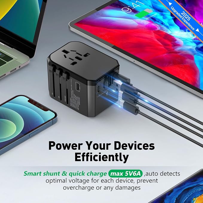 Universal Travel Adapter International Plug - Image 4