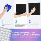 JBER 12 Pack Acoustic Foam Panels - Image 5