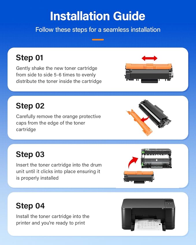 TN760 Black Toner Cartridge 2-Pack Compatible Replacement - Image 4