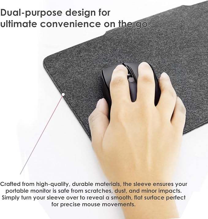 Kado 15.6 Inch Portable Monitor Case Sleeve Bag Made - Image 6