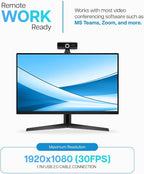 VisionTek VTWC20 Full HD Webcam, - Image 7