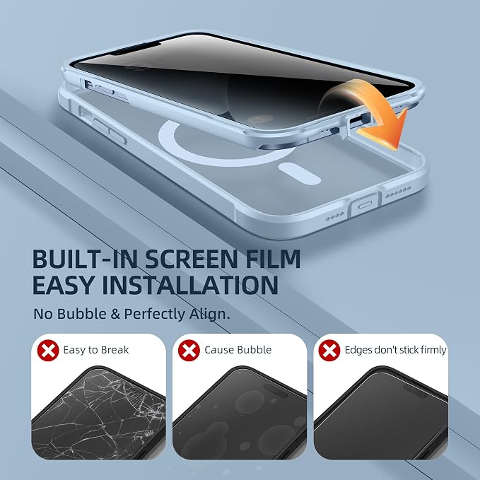BERFY Magnetic for iPhone 13 Pro Max Case, Compatible - Image 5